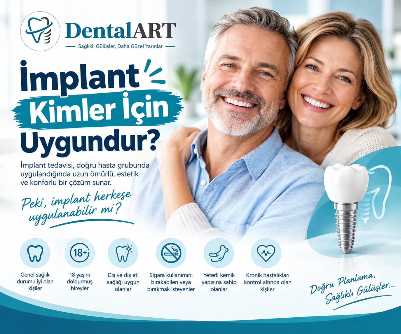 İmplant Kimlere Uygulanabilir?