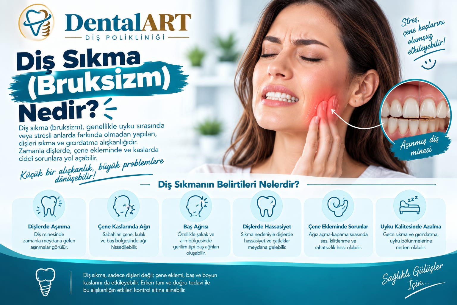 Diş Sıkma (Bruksizm) Nedir?
